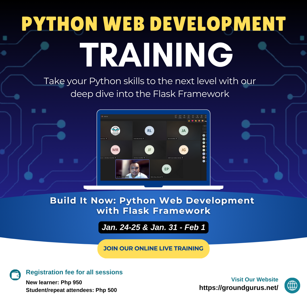 Build It Now: Python Web Development with Flask Framework