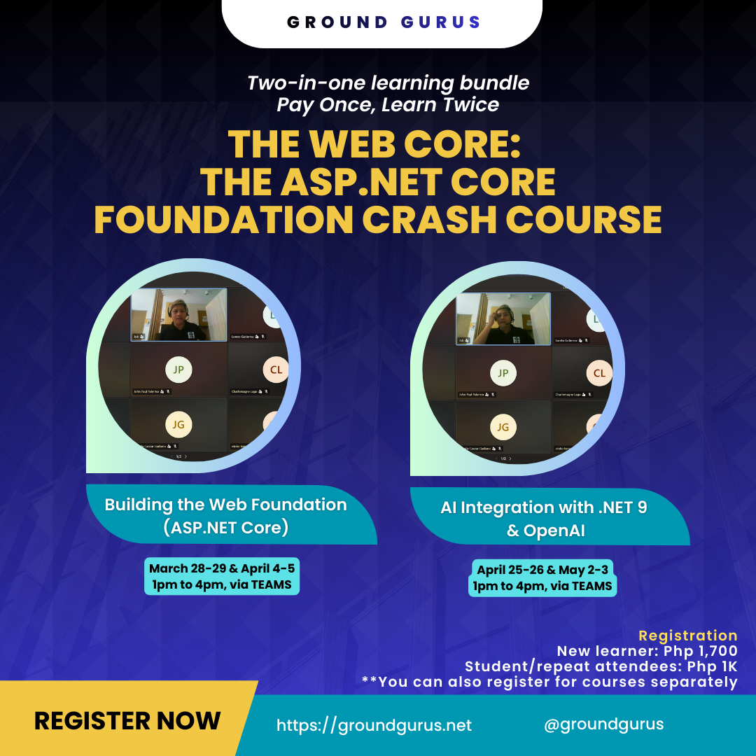 Building the Web Foundation (ASP.NET Core)