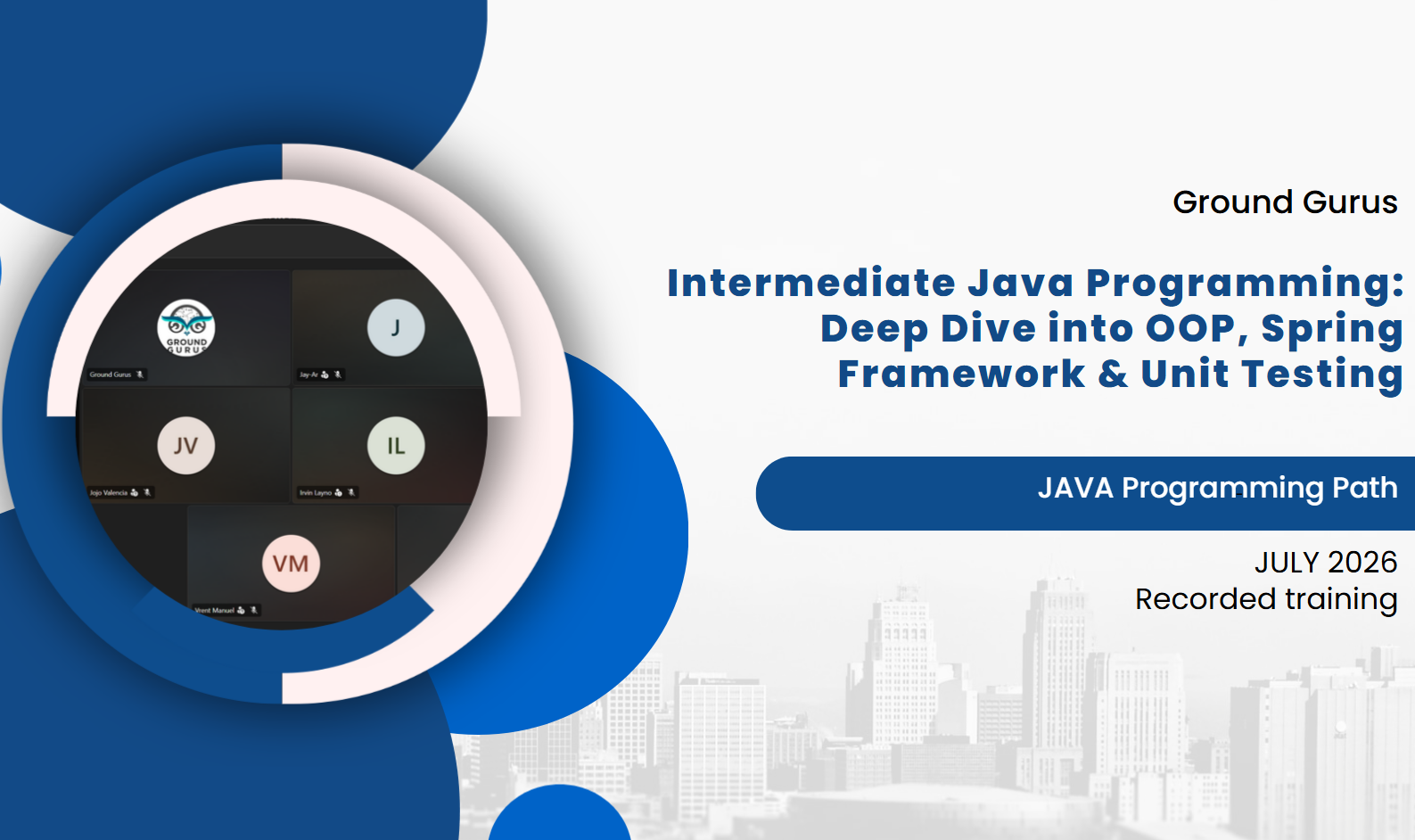 Intermediate Java Programming: Deep Dive into OOP, Spring Framework & Unit Testing