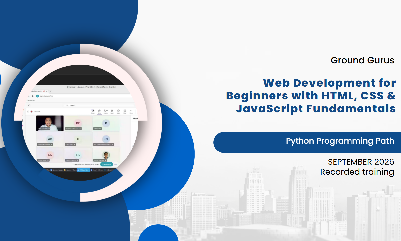 Web Development for Beginners with HTML, CSS & JavaScript Fundamentals